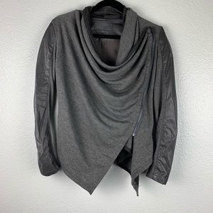 BlankNYC Faux Leather Black Moro Jacket